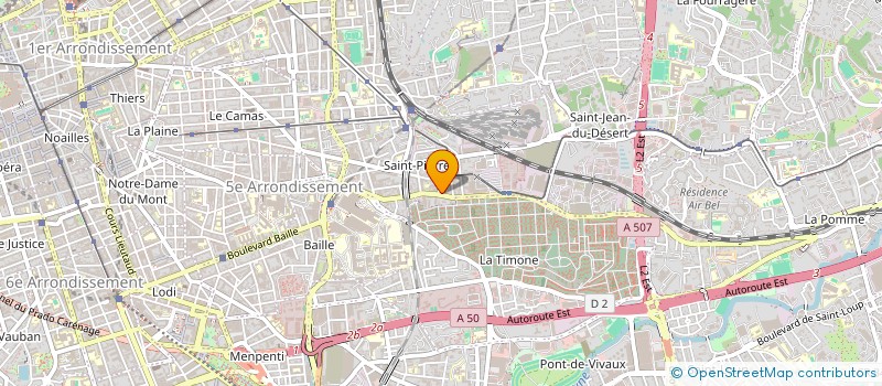 localisation de l'entreprise MONSIEUR PAUL MEDUS à MARSEILLE