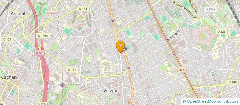 localisation de l'entreprise MONSIEUR PAUL MELADO  VILLEJUIF