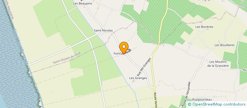 localisation de l'entreprise MONSIEUR PAUL MENEAU à SAINT-THOMAS-DE-CONAC