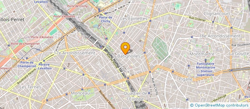 localisation de l'entreprise MONSIEUR PAUL MERY DE BELLEGARDE  PARIS