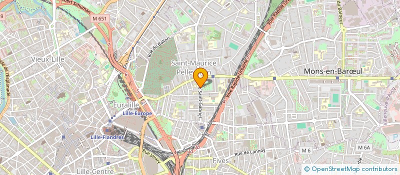 localisation de l'entreprise MONSIEUR PAUL METAILLER à LILLE