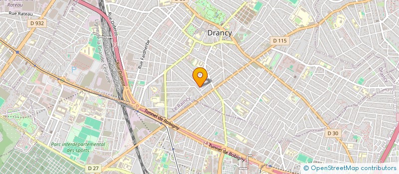 localisation de l'entreprise MONSIEUR PAUL METRAL à DRANCY