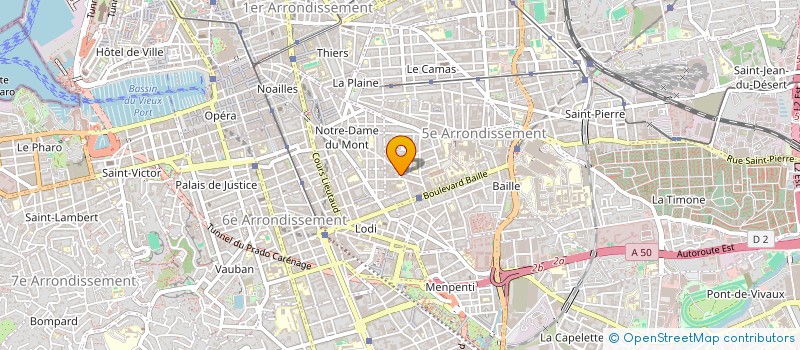 localisation de l'entreprise MONSIEUR PAUL MICAELLI à MARSEILLE
