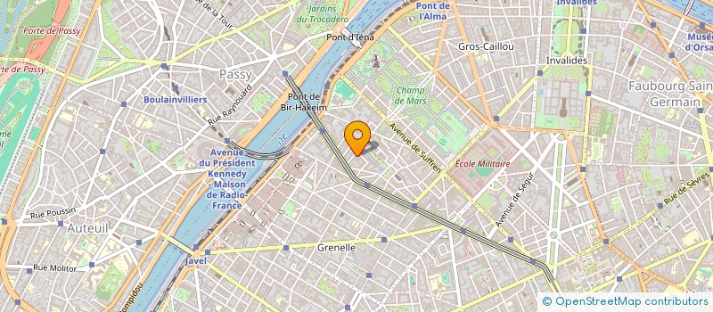 localisation de l'entreprise MONSIEUR PAUL MIGNARD  PARIS