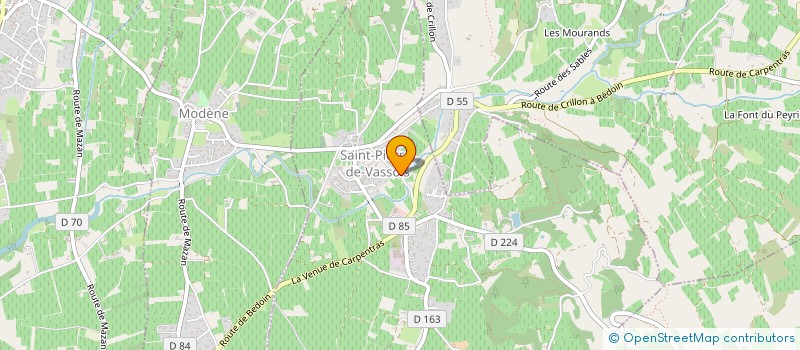 localisation de l'entreprise MONSIEUR PAUL MIGNOT  SAINT-PIERRE-DE-VASSOLS