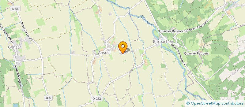 localisation de l'entreprise MONSIEUR PAUL MIGNUCCI  ANSOST