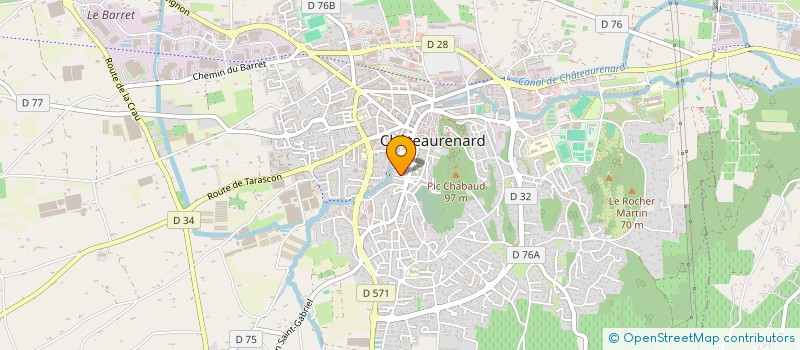 localisation de l'entreprise MONSIEUR PAUL-MIHAI VANCEA  CHATEAURENARD