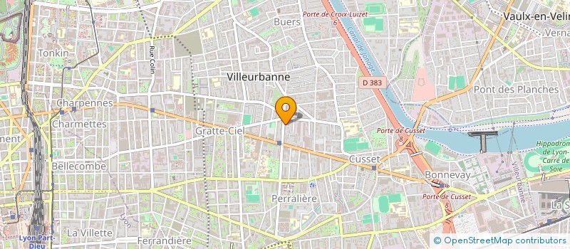 localisation de l'entreprise MONSIEUR PAUL MILAN à VILLEURBANNE