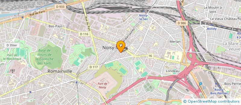 localisation de l'entreprise MONSIEUR PAUL-MILDRED CEBOLA à NOISY-LE-SEC