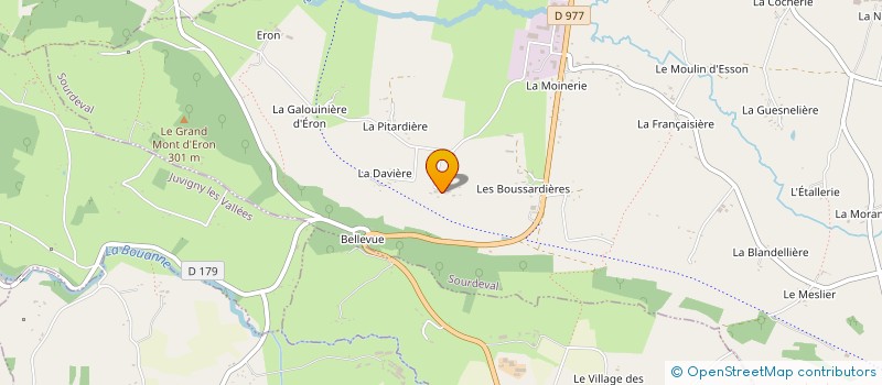 localisation de l'entreprise MONSIEUR PAUL MILTON PEMBLE  SOURDEVAL