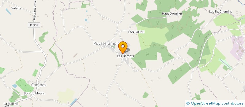 localisation de l'entreprise MONSIEUR PAUL MITCHELL  AGNAC