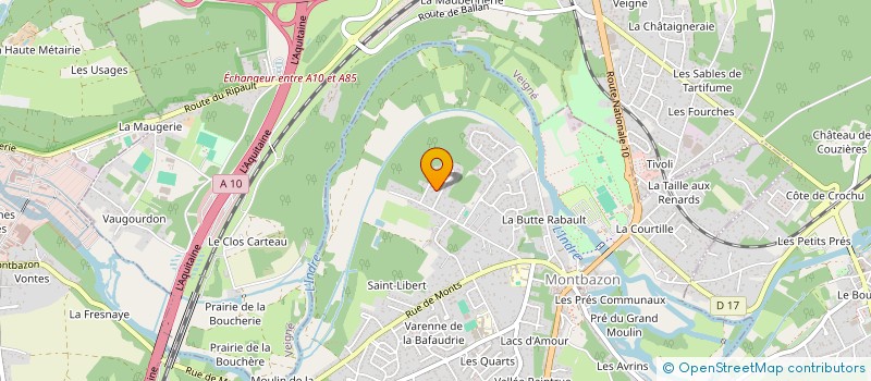 localisation de l'entreprise MONSIEUR PAUL MOBISA  MONTBAZON