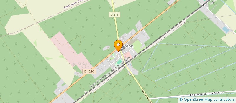 localisation de l'entreprise MONSIEUR PAUL MODOLO  POMPIGNAC