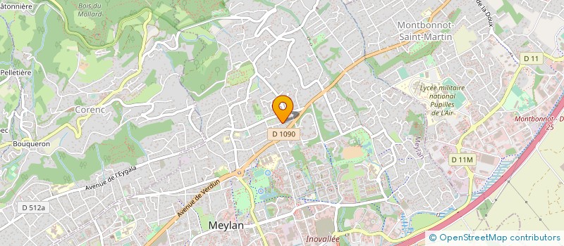 localisation de l'entreprise MONSIEUR PAUL MOLLIER à GRENOBLE