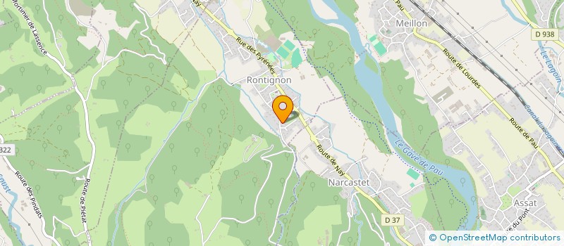 localisation de l'entreprise MONSIEUR PAUL MONGE  RONTIGNON