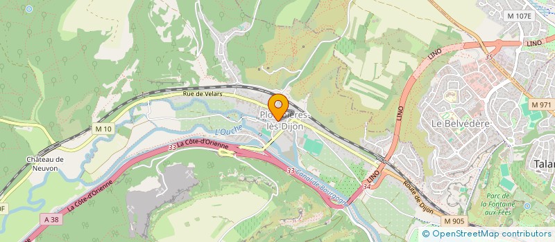 localisation de l'entreprise MONSIEUR PAUL MONIC  PLOMBIERES-LES-DIJON