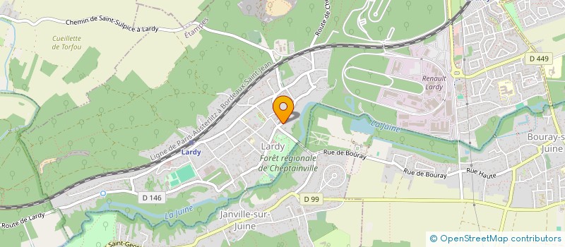 localisation de l'entreprise MONSIEUR PAUL MONOD  JANVILLE-SUR-JUINE