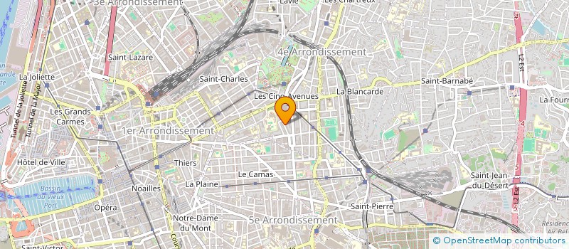localisation de l'entreprise MONSIEUR PAUL MONTANE à MARSEILLE