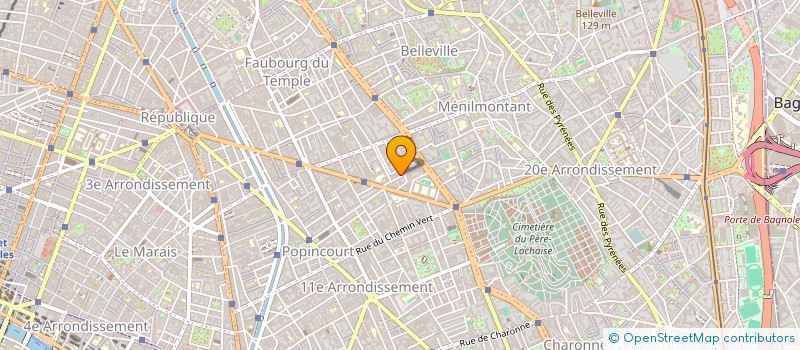 localisation de l'entreprise MONSIEUR PAUL MONTECOT  PARIS