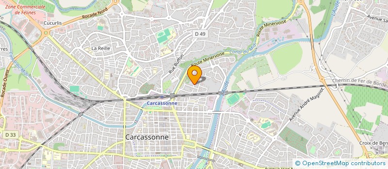 localisation de l'entreprise MONSIEUR PAUL MONTLAUR  BERRIAC