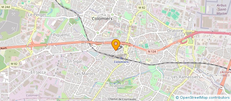 localisation de l'entreprise MONSIEUR PAUL MONTOYA à COLOMIERS