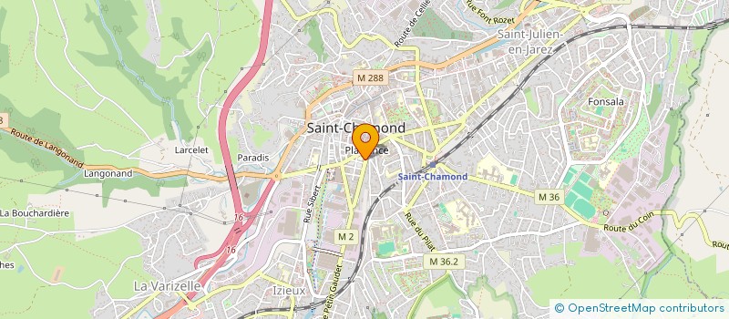 localisation de l'entreprise MONSIEUR PAUL MOREAU à SAINT-CHAMOND