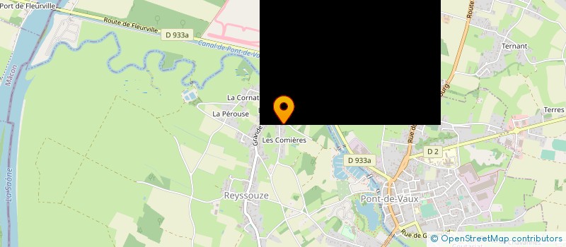 localisation de l'entreprise MONSIEUR PAUL MOREL  CHAVANNES-SUR-REYSSOUZE