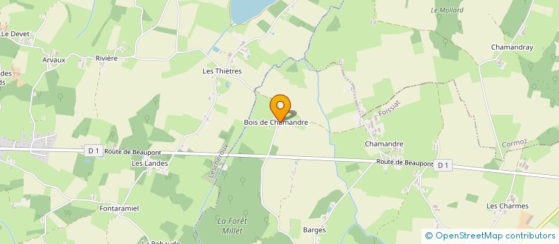 localisation de l'entreprise MONSIEUR PAUL MOREL  FOISSIAT