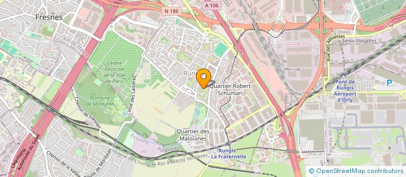 localisation de l'entreprise MONSIEUR PAUL MORTREUX  RUNGIS