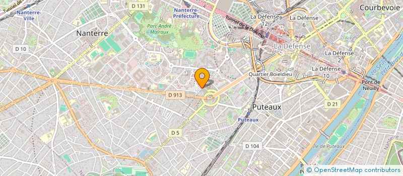 localisation de l'entreprise MONSIEUR PAUL MORY à PUTEAUX