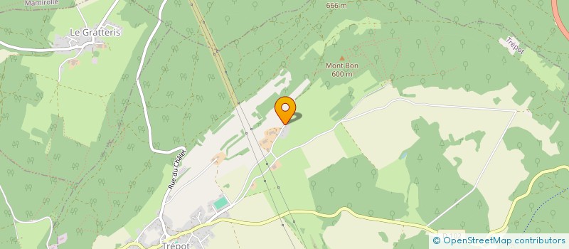 localisation de l'entreprise MONSIEUR PAUL MOUGIN  TREPOT