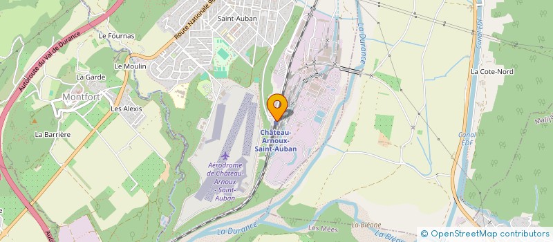 localisation de l'entreprise MONSIEUR PAUL MOULINAS  CHATEAU-ARNOUX-SAINT-AUBAN