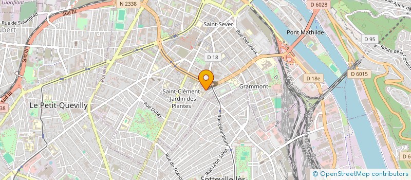 localisation de l'entreprise MONSIEUR PAUL MUALAMBA à ROUEN