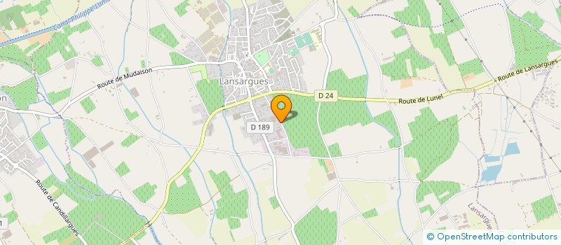 localisation de l'entreprise MONSIEUR PAUL MULLER  LANSARGUES