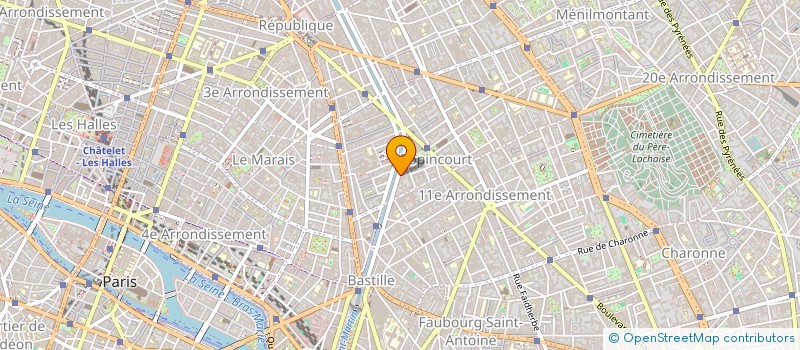 localisation de l'entreprise MONSIEUR PAUL MULLER  PARIS