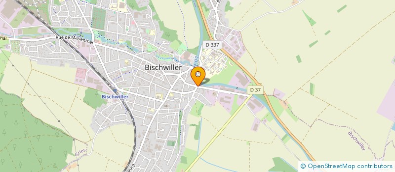 localisation de l'entreprise MONSIEUR PAUL MUNSCH  BISCHWILLER