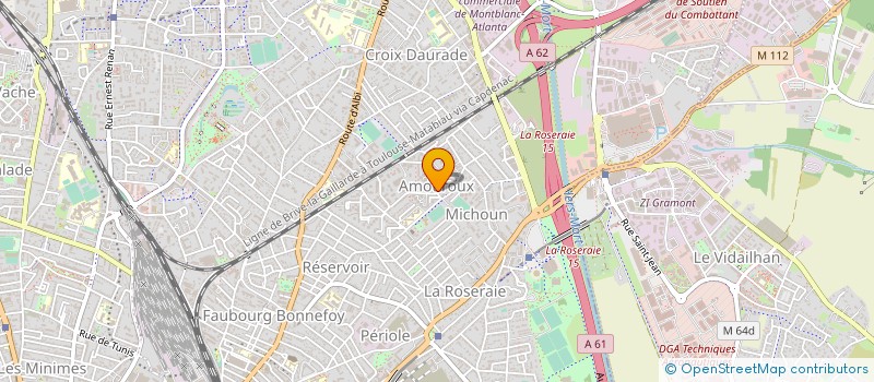 localisation de l'entreprise MONSIEUR PAUL NARDIN à TOULOUSE