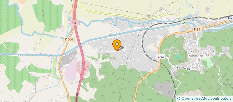 localisation de l'entreprise MONSIEUR PAUL NASRI  MEYRARGUES