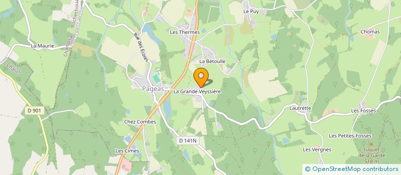 localisation de l'entreprise MONSIEUR PAUL NAYLOR STODDART à PAGEAS