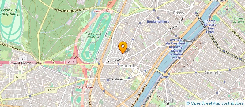 localisation de l'entreprise MONSIEUR PAUL NDOKO-ESSENGUE  PARIS