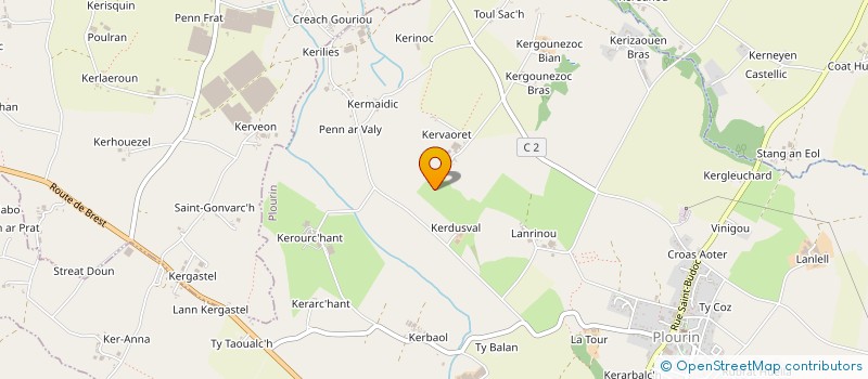 localisation de l'entreprise MONSIEUR PAUL NEDELEC  PLOURIN