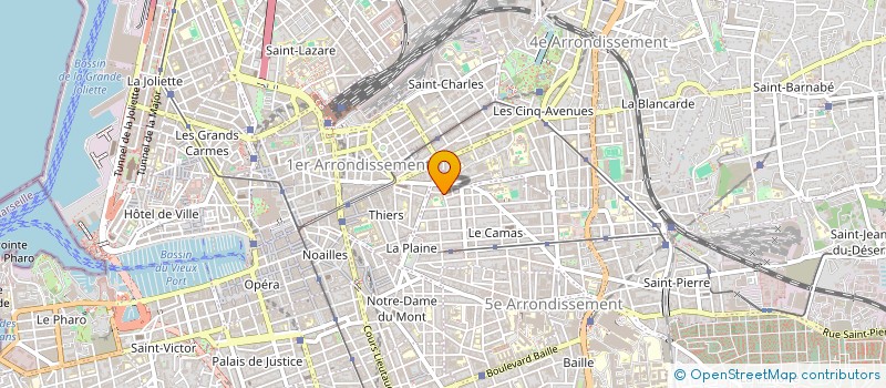 localisation de l'entreprise MONSIEUR PAUL NEFRET à MARSEILLE