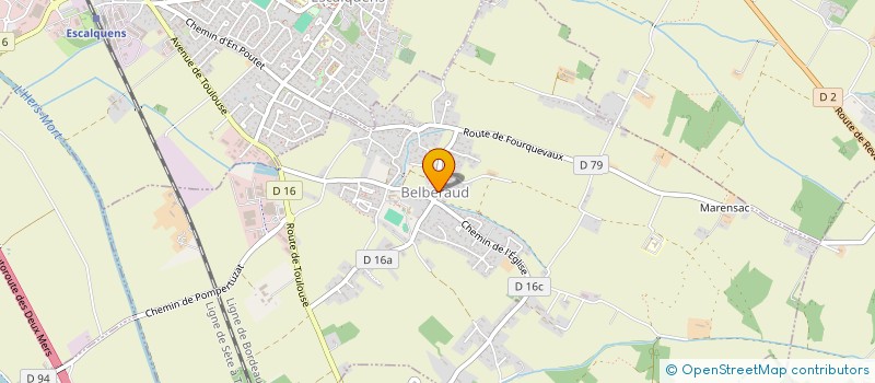 localisation de l'entreprise MONSIEUR PAUL NEIRYNCK  BELBERAUD