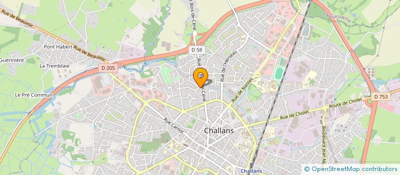 localisation de l'entreprise MONSIEUR PAUL NENNA à CHALLANS