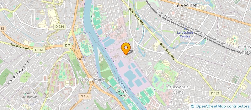 localisation de l'entreprise MONSIEUR PAUL NERBORAC  CROISSY-SUR-SEINE