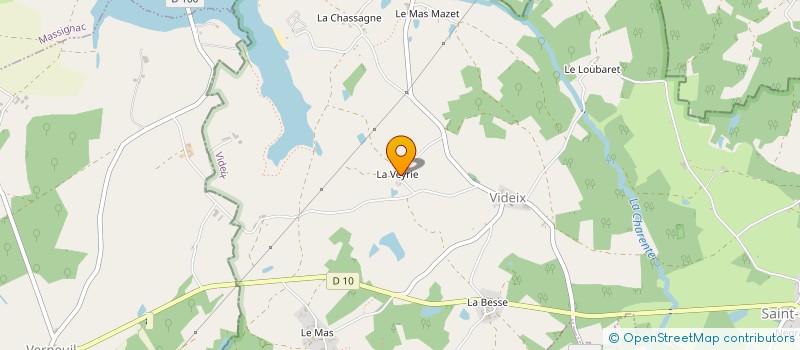 localisation de l'entreprise MONSIEUR PAUL NEWBY à VIDEIX