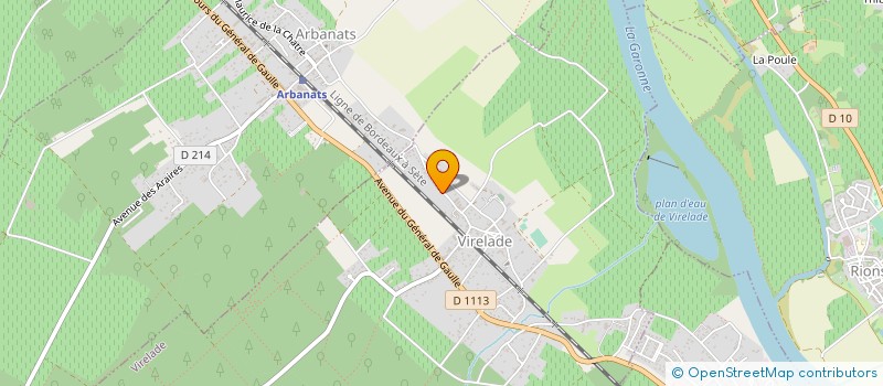 localisation de l'entreprise MONSIEUR PAUL NGOUANDZI  VIRELADE