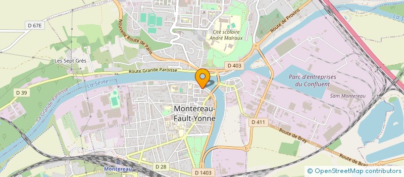 localisation de l'entreprise MONSIEUR PAUL NGUYEN HUU TUAN  MONTEREAU-FAULT-YONNE