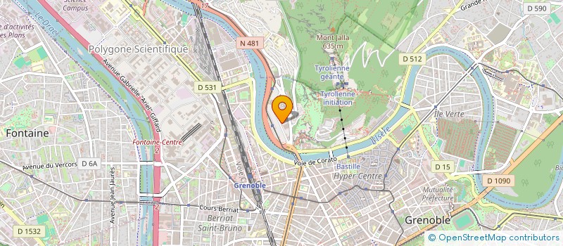 localisation de l'entreprise MONSIEUR PAUL NICHILO à GRENOBLE