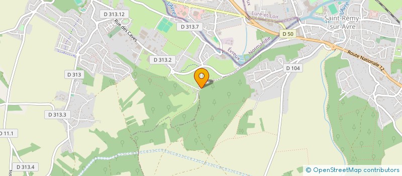 localisation de l'entreprise MONSIEUR PAUL NICOLAS à SAINT-REMY-SUR-AVRE